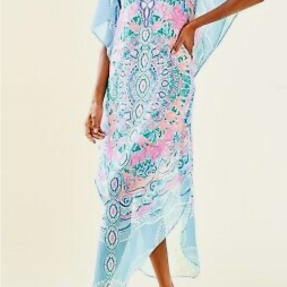Lilly Pulitzer Dresses & Skirts - Lilly Pulitzer Multicolor Kassandra Maxi Caftan